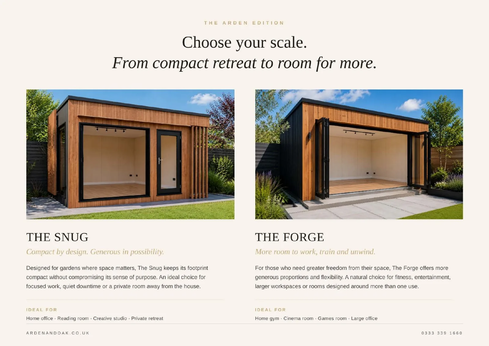 Arden & Oak brochure — page 9