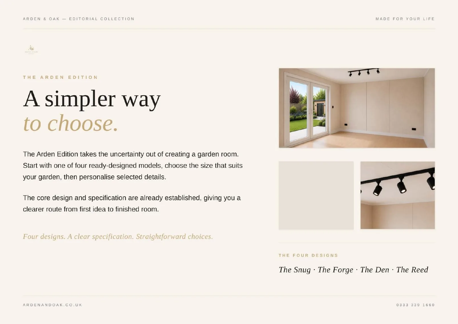 Arden & Oak brochure — page 11