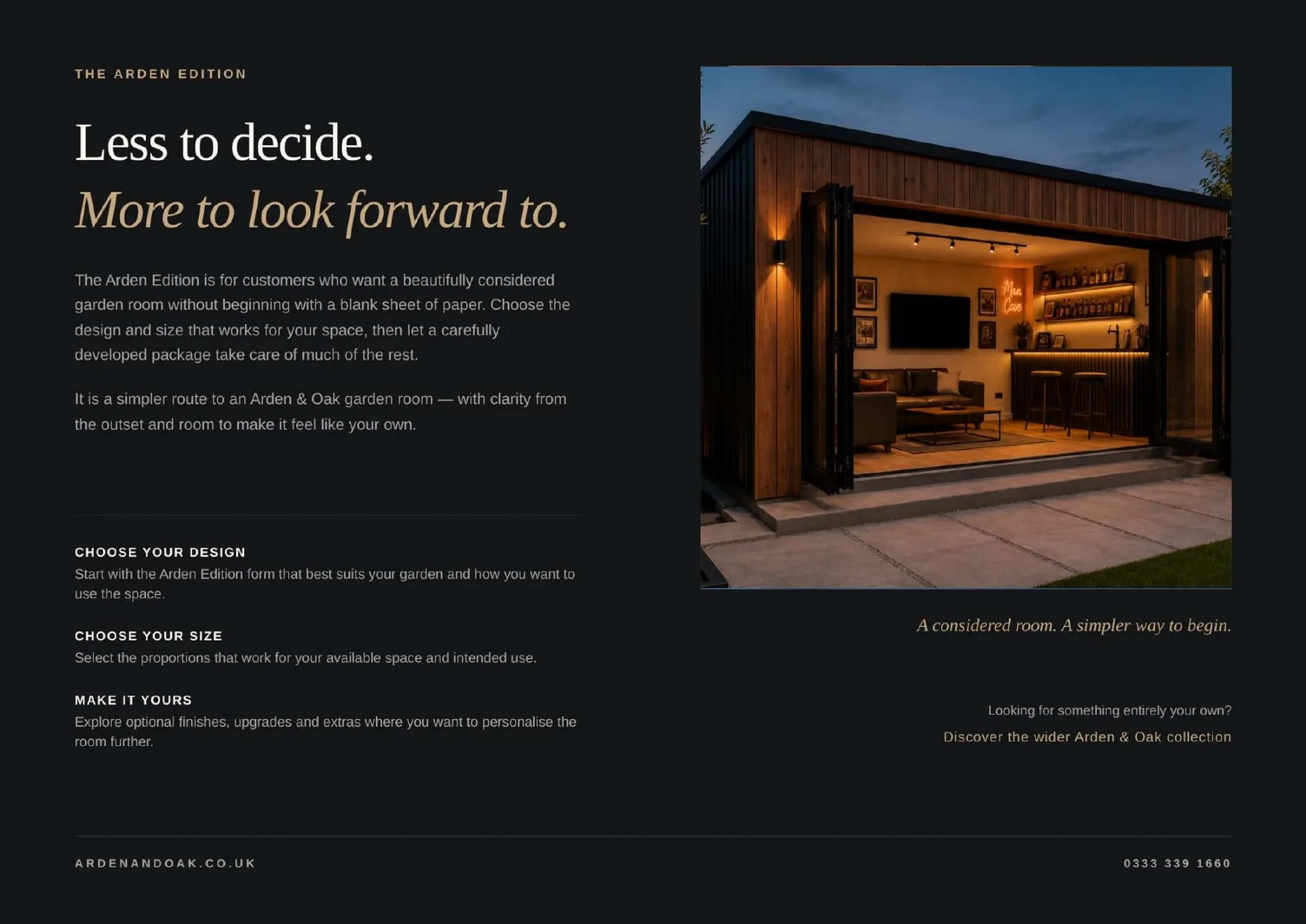 Arden & Oak brochure — page 12