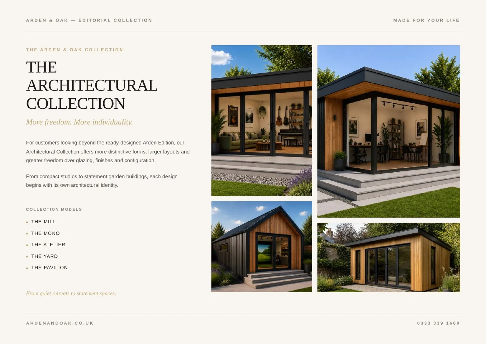 Arden & Oak brochure — page 13