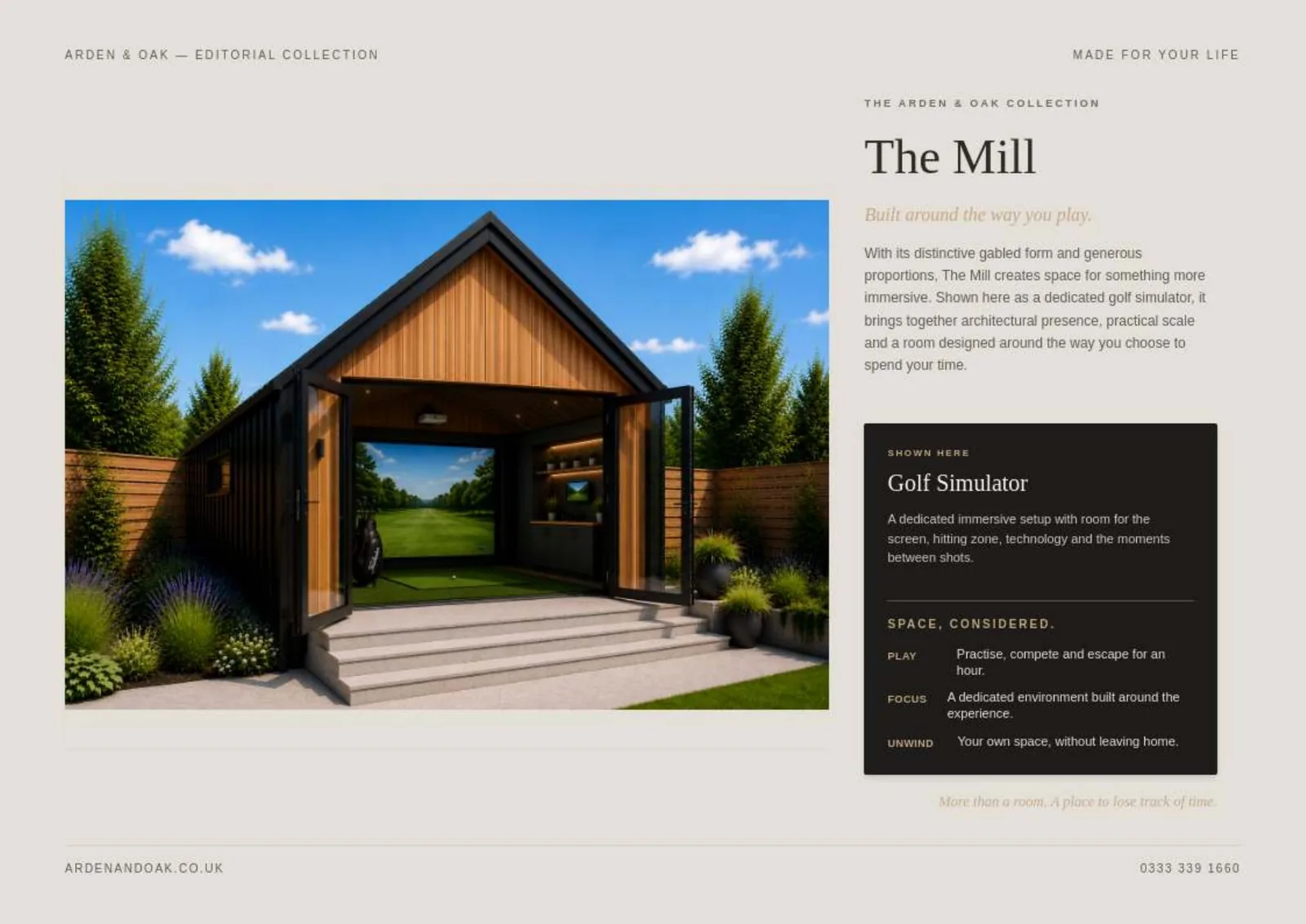 Arden & Oak brochure — page 18