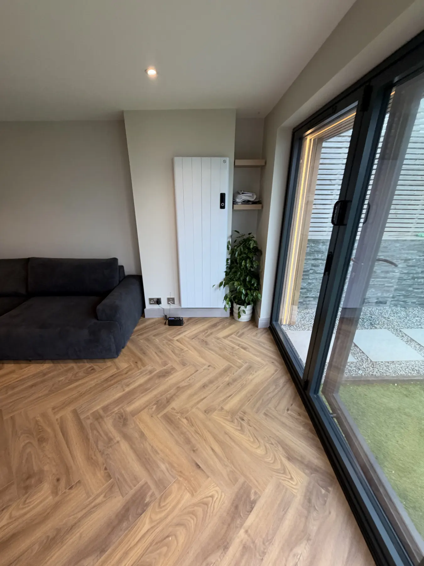 Arden & Oak garden room build — The lounge