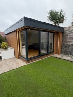 Arden & Oak garden room build — The finished garden room