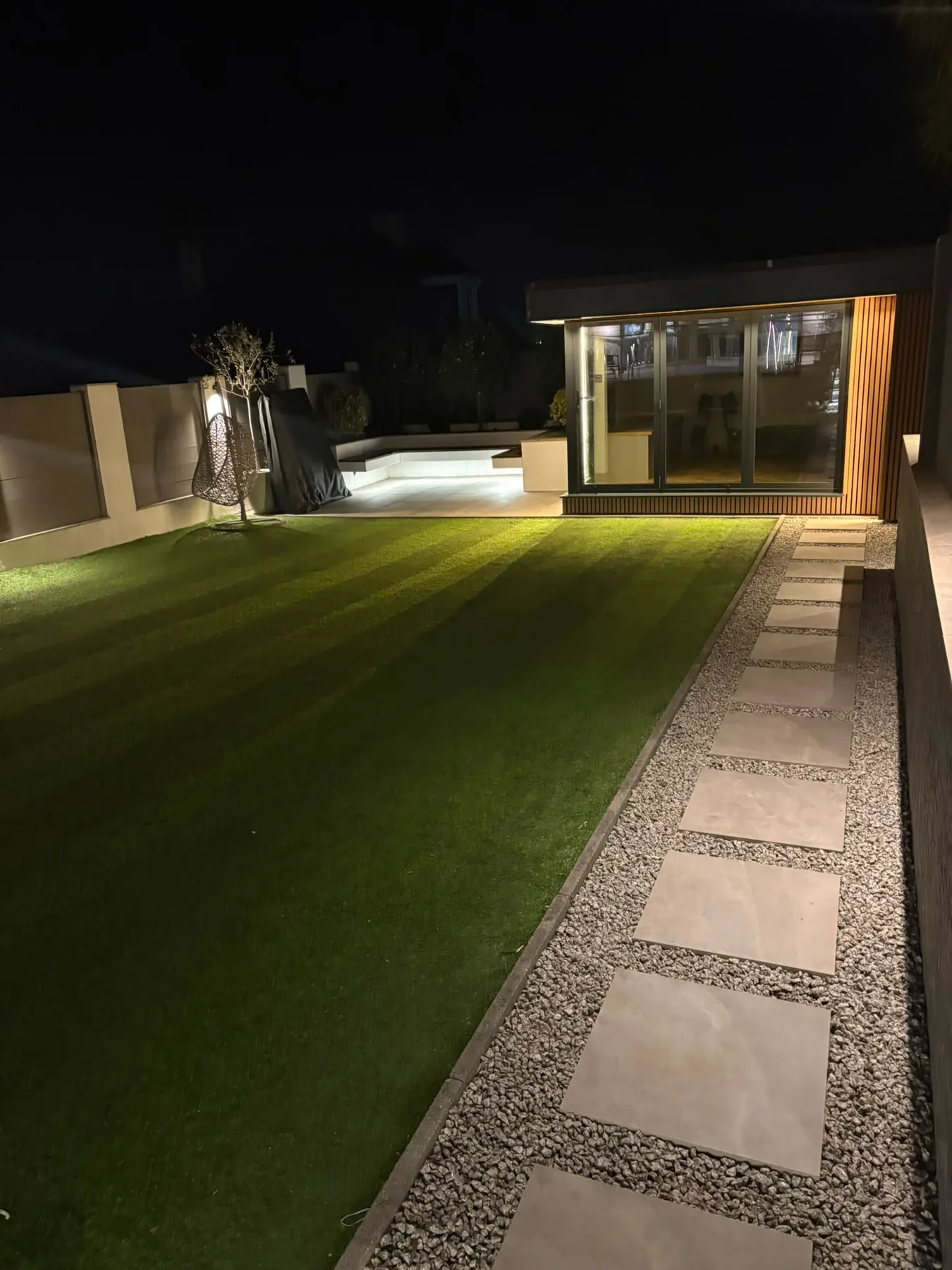 Arden & Oak garden room build — At the end of the garden