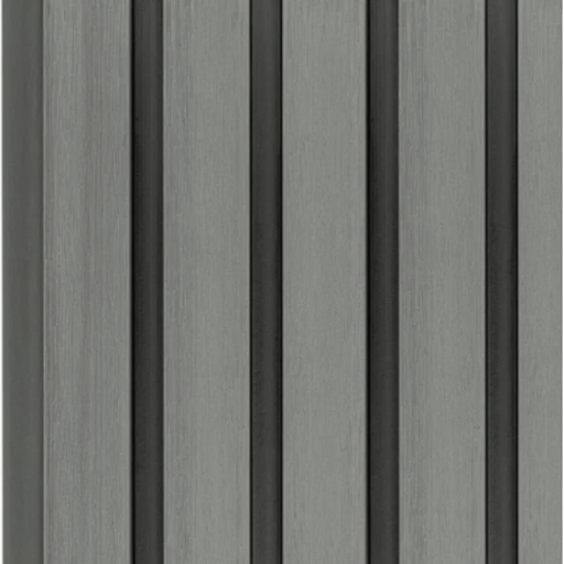 Composite Slatted — Stone Grey