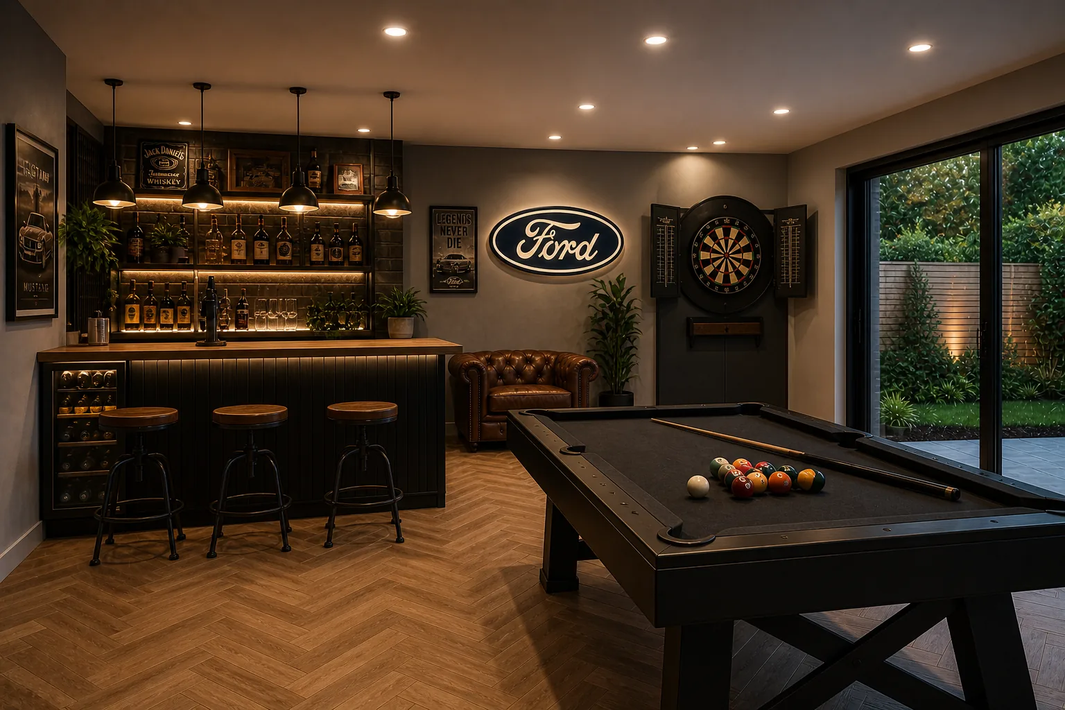 Hangout room — A space to switch off.