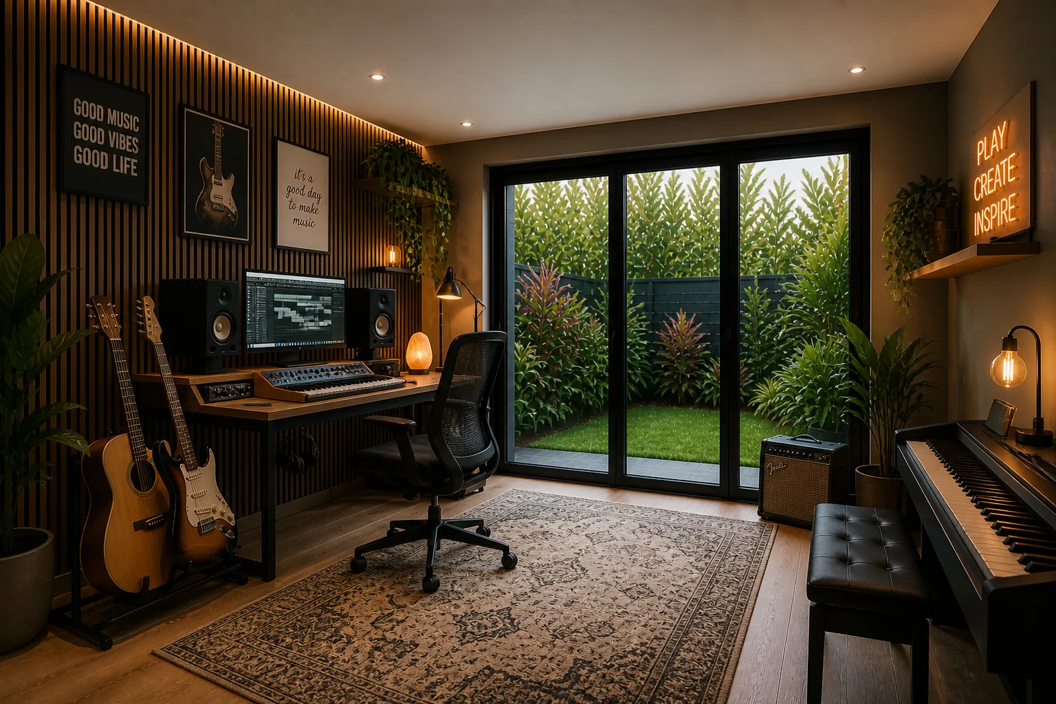 Music room — Make noise, without compromise.