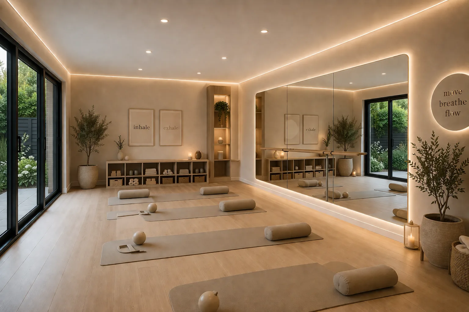 Wellness studio — Your own private wellness space.