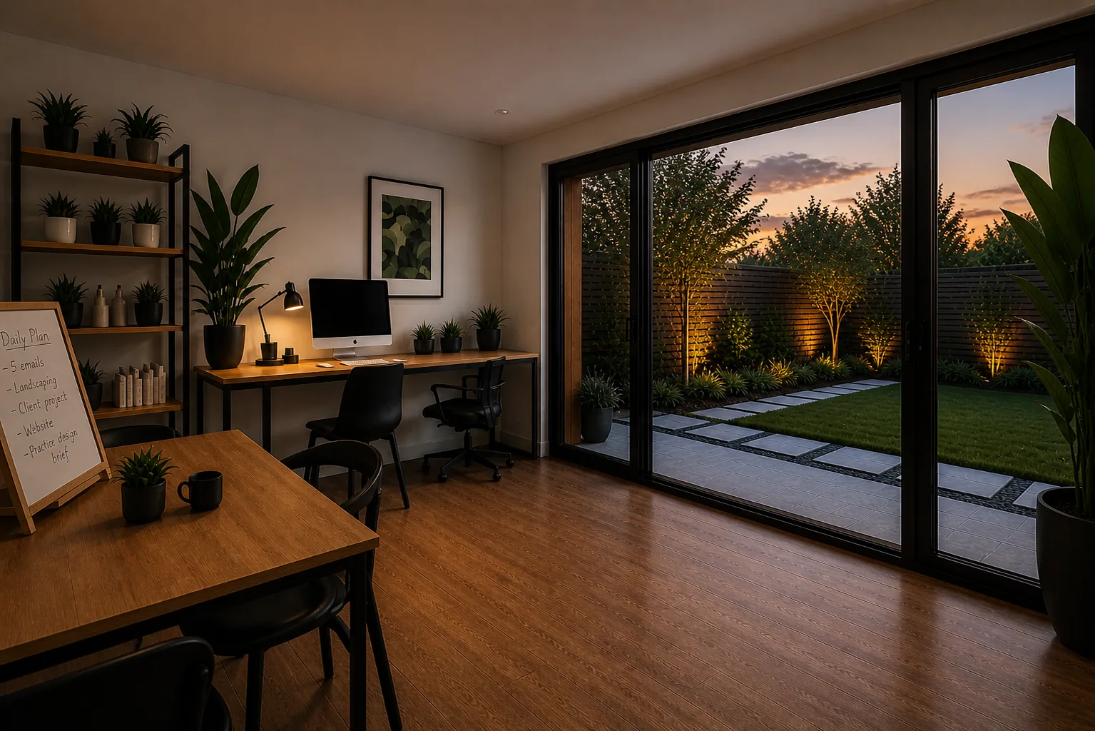 The Atelier garden room — interior or exterior detail 2