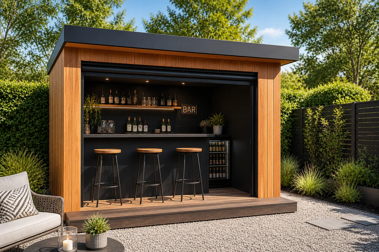The Cellar — Compact Garden Bar