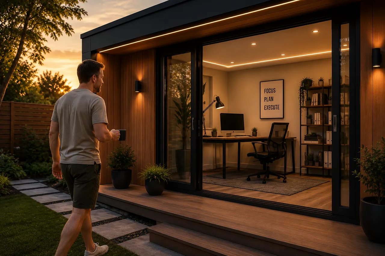 The Forge garden room — interior or exterior detail 2