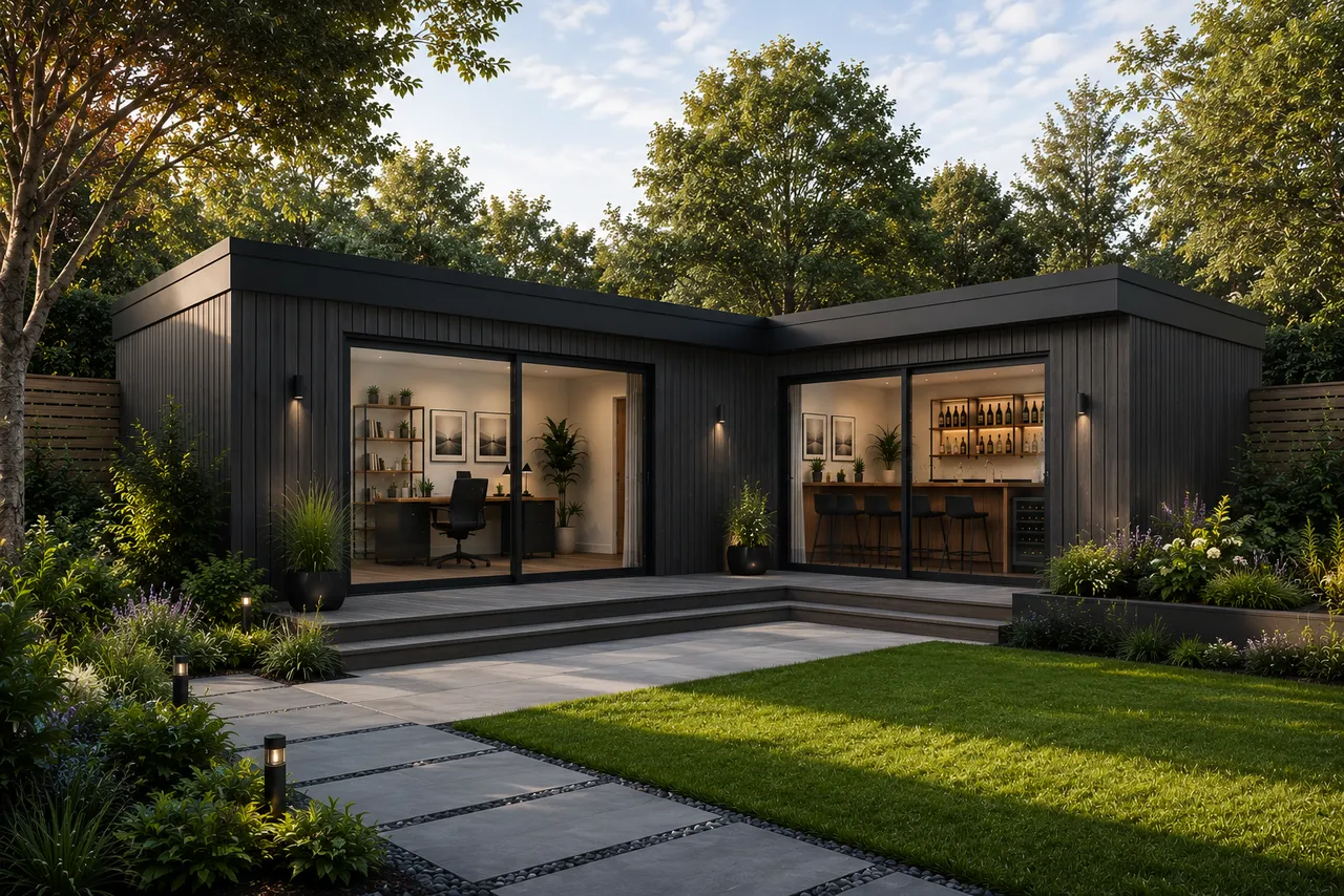 The Yard garden room — interior or exterior detail 1